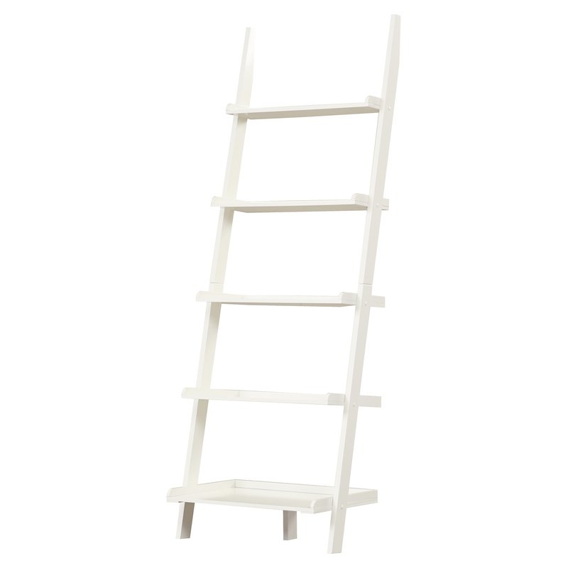 Gilliard Ladder Bookcase - White - Image 1