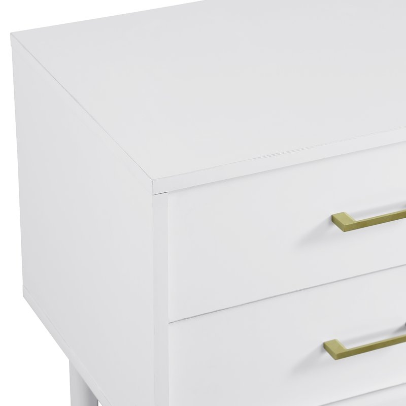 Winningham 2 Drawer End Table with Storage - Image 6
