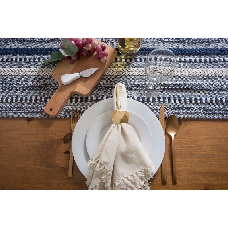 Blessing Braided Stripe Table Runner - Image 1