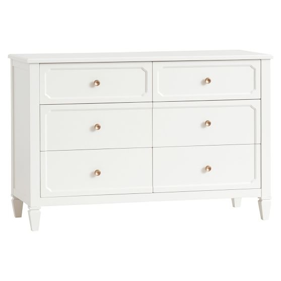 Auburn Wide Dresser, Simply White - Image 0