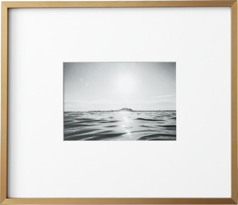 Gallery Brass Frame with White Mat 11x14 - Image 6