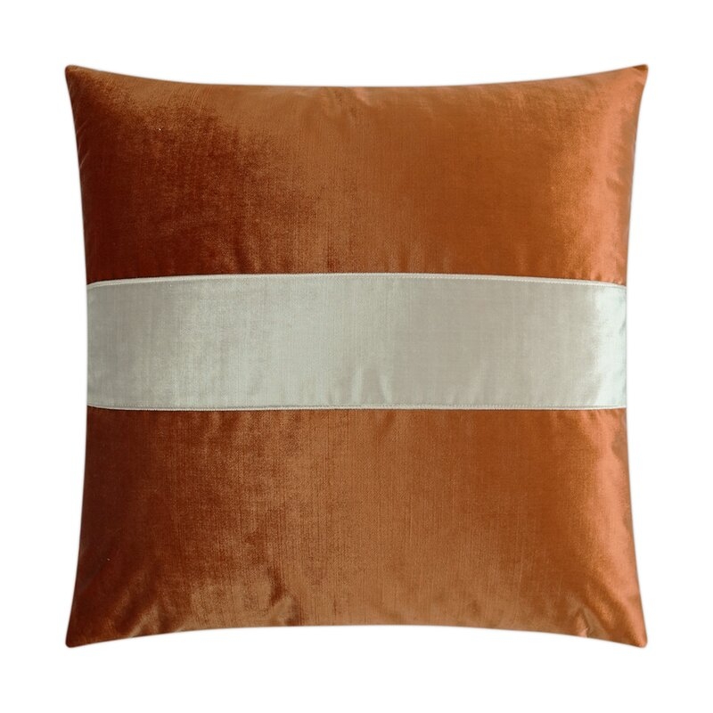 D.V. Kap Iridescence Band Decorative Throw Pillow - Image 0