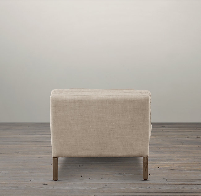 6' Sorensen Upholstered Bench - Belgian Linen Sand - Image 2