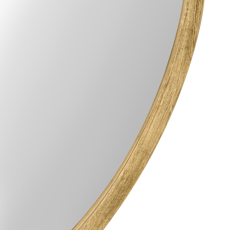 31.5" x 31.5" Gold Swagger Modern & Contemporary Accent Mirror - Image 2