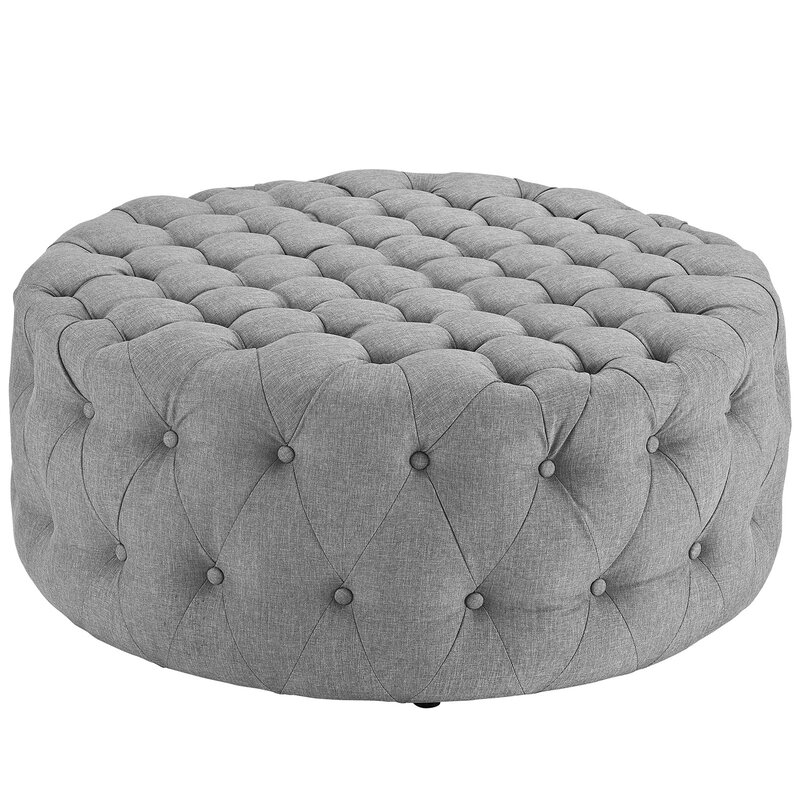 Kenedy Tufted Cocktail Ottoman - Image 2