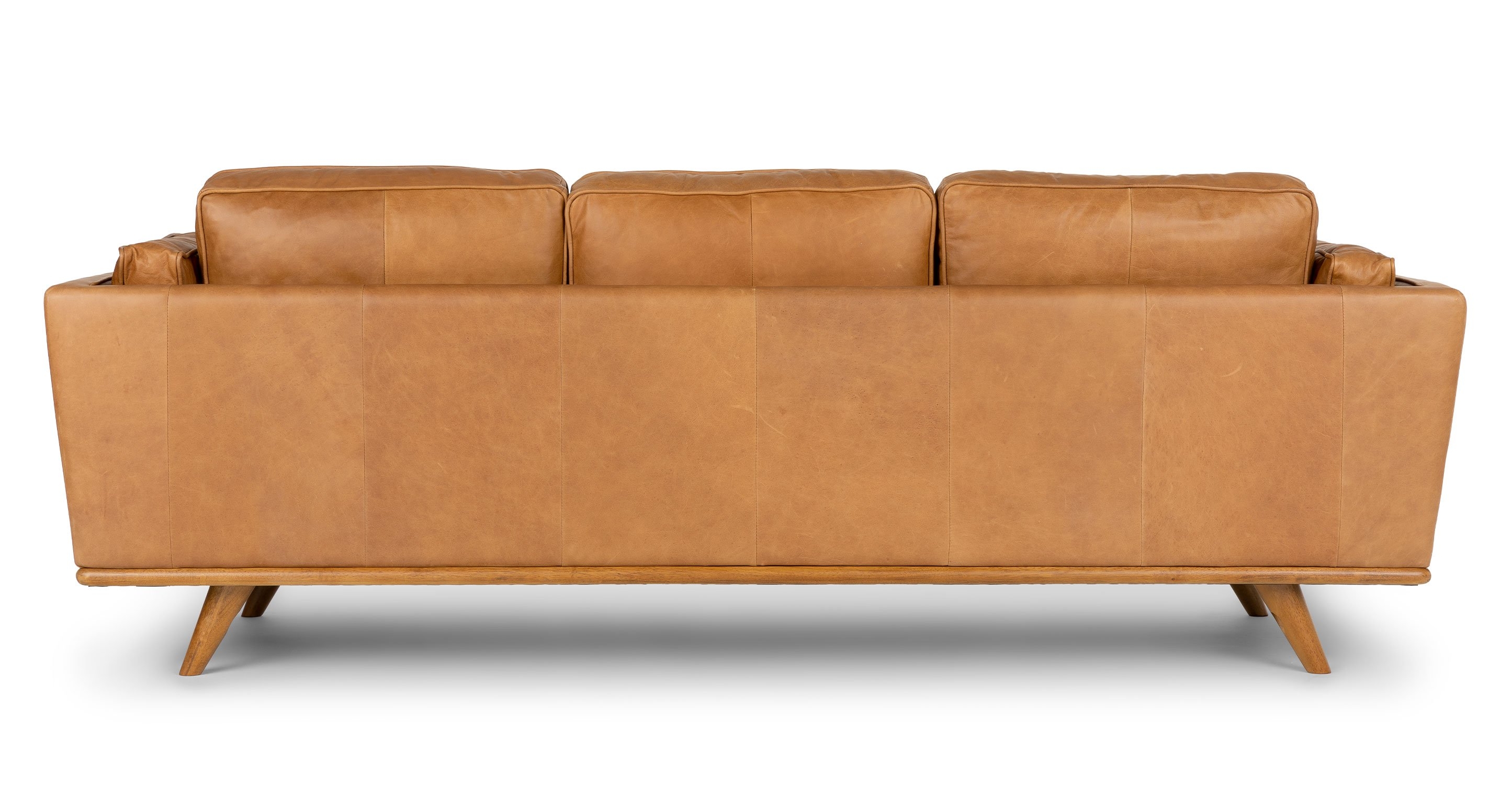 Timber Charme Tan Sofa - Image 2