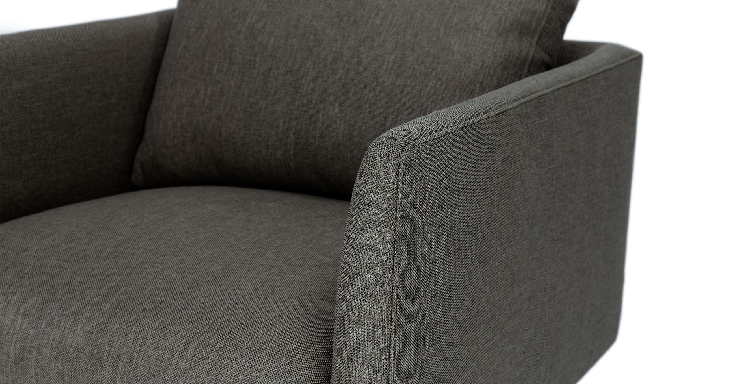 Burrard Graphite Gray Chair - Image 5