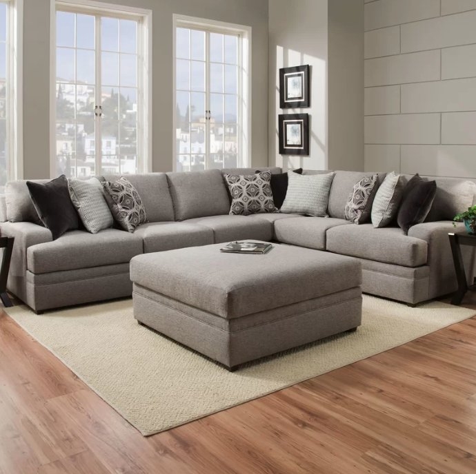 Mervin Briar Simmons Upholstery Sectional - Image 0