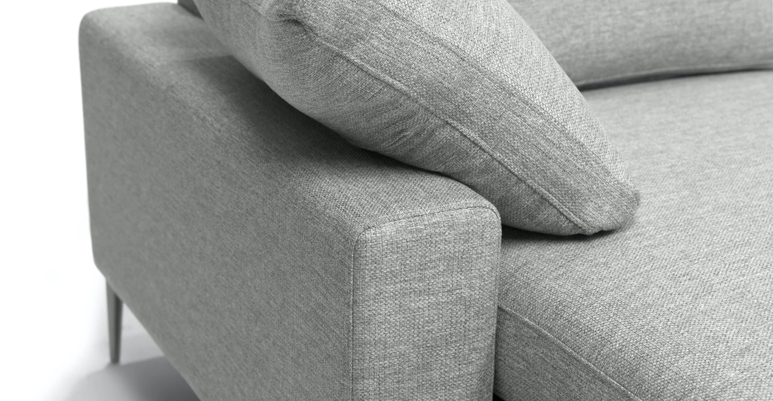 Nova Winter Gray Left Sectional Sofa - Image 2