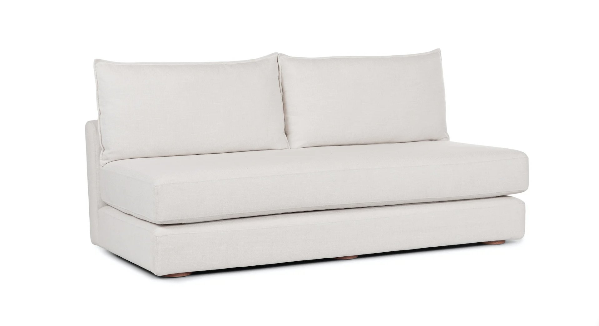 Braam Vintage White Sofa Bed - Image 1