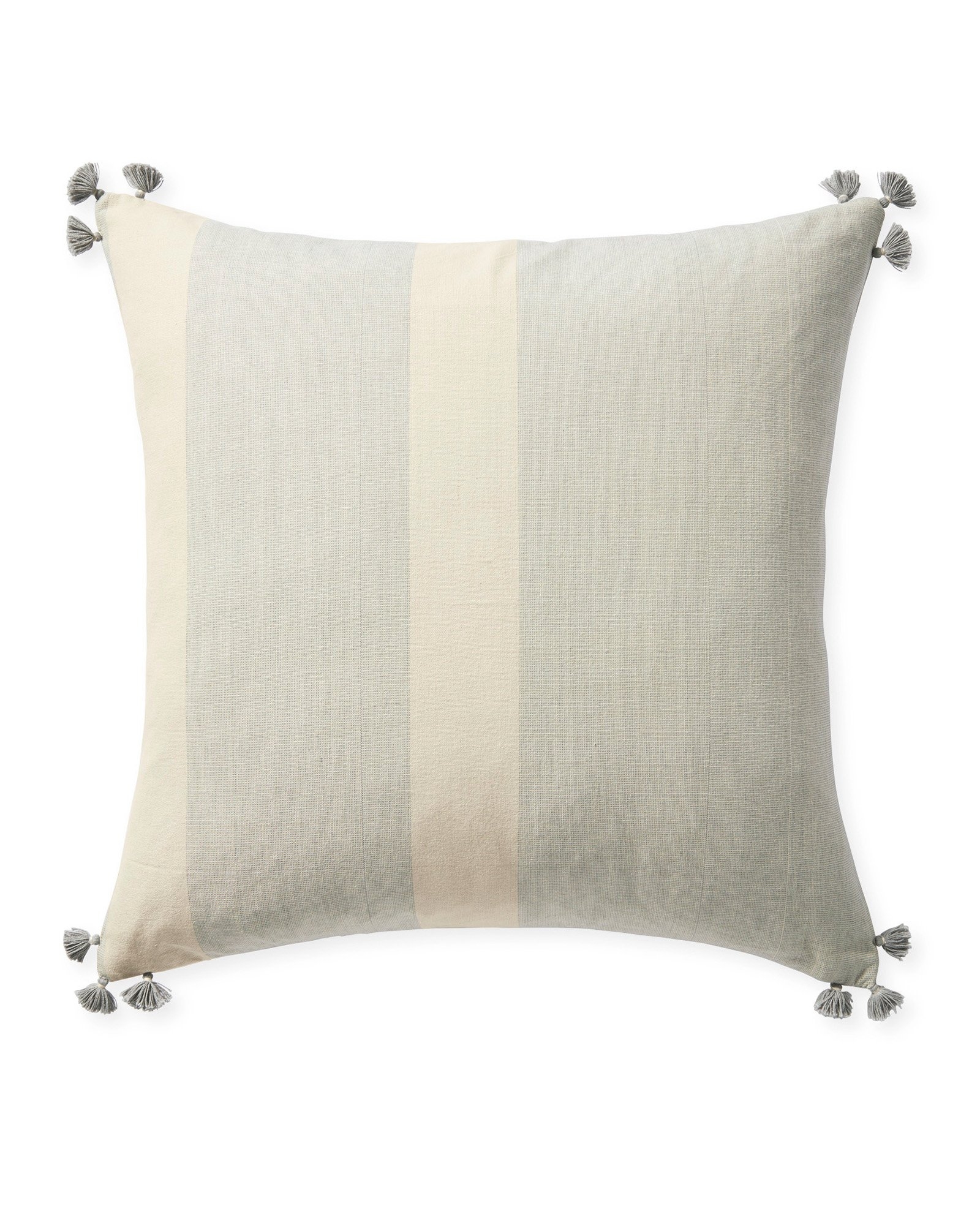 Bainbridge 24" SQ Pillow Cover - Fog - Insert sold separately - Image 0