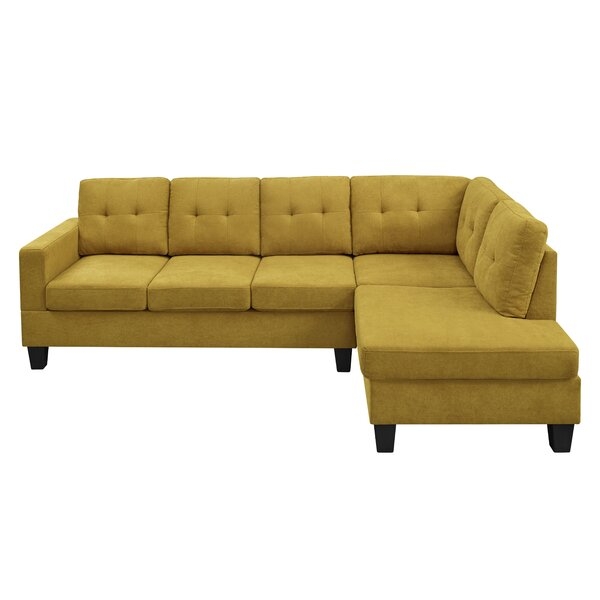 Adryel 98'' Wide Right Hand Facing Sofa & Chaise - Image 0