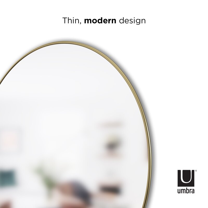 Hubba Modern & Contemporary Accent Mirror, 34" - Image 3