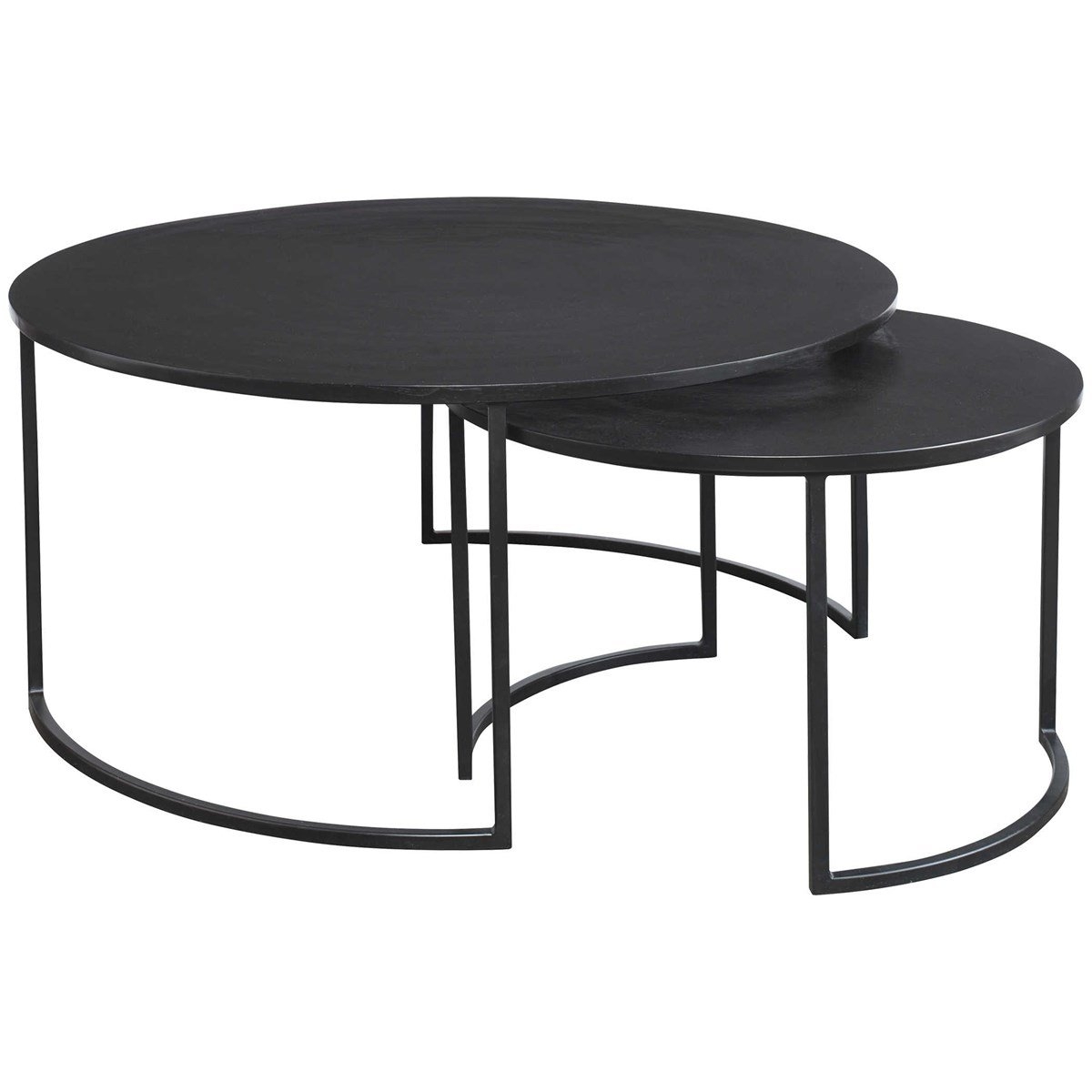 Barnette Modern Nesting Coffee Tables S/2 - Image 0