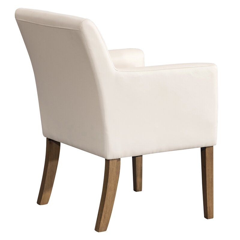 Pecoraro Upholstered Dining Chair, Cream - Image 3