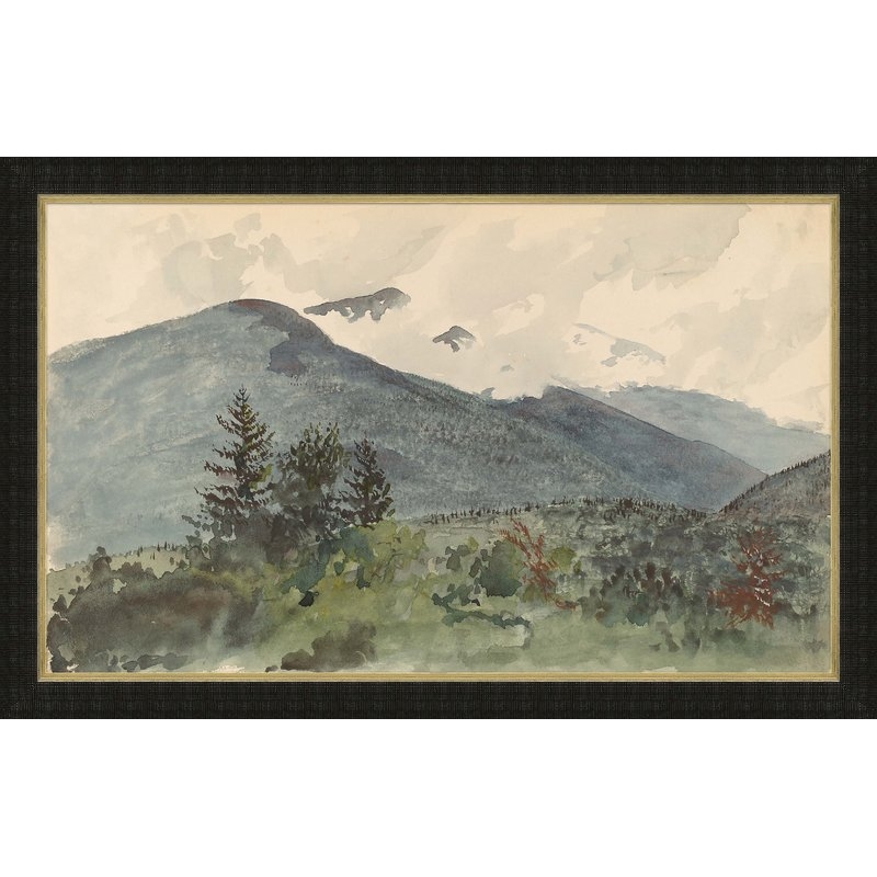 Soicher Marin White Mountains from Fernald's Hill by Charles de Wolf - Single Picture Frame Print on Paper - Image 0