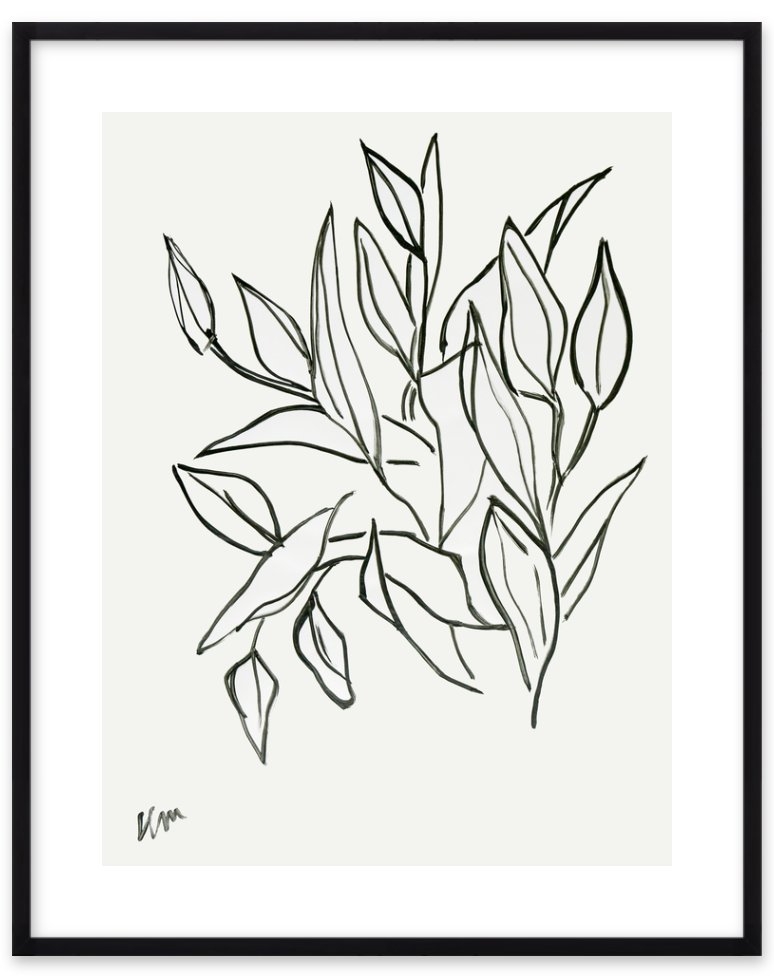 Lilies by Lynne Millar, CUSTOM, Final Size: 31.1x39.1" - Image 0