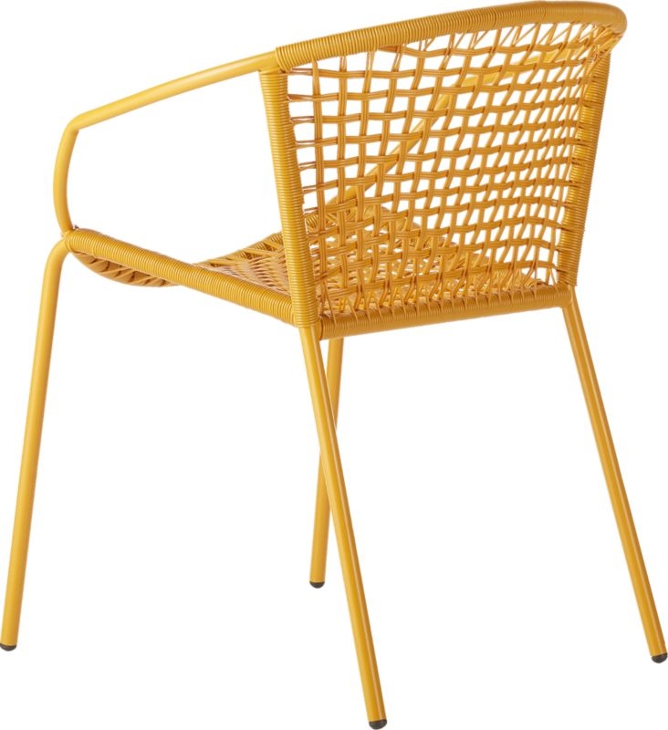 Sophia Mustard Dining Chair - Image 5