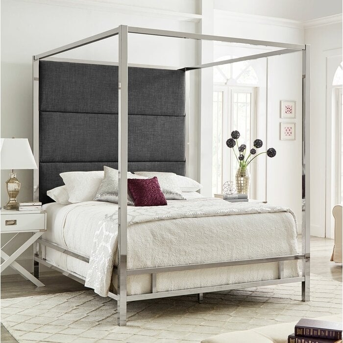 Moyers Upholstered Canopy Bed - Image 0