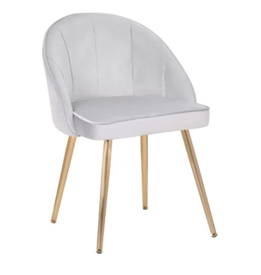Nesmith Velvet Upholstered Side Chair - Image 0