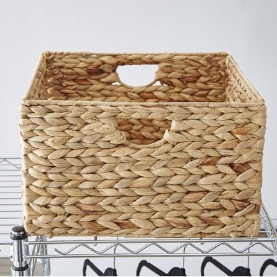 Wayfair Basics Woven Hyacinth Storage Basket Set - Image 0