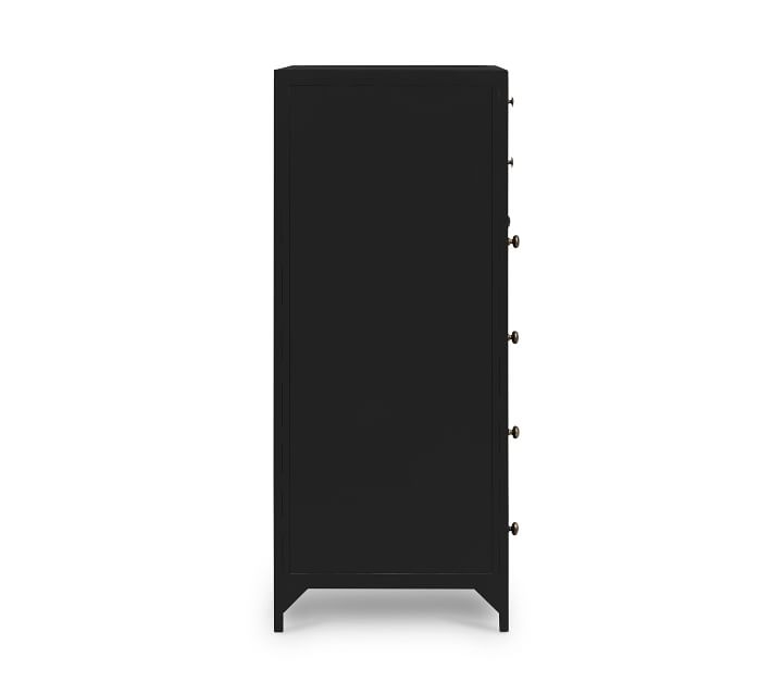 Harmon 8-Drawer Tall Dresser, Black - Image 6