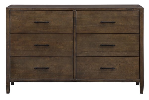 Tompkins 6 Drawer Dresser - Dark Walnut - Arlo Home - Image 0