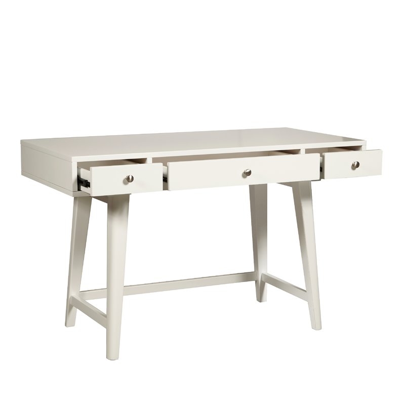 Ocampo Solid Wood Writing Desk - Image 1
