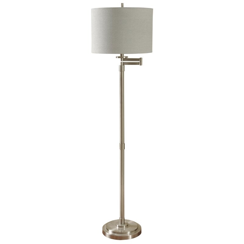 Sefton 62" Swing Arm Floor Lamp - Image 0
