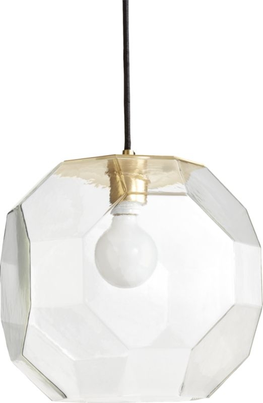 Flat Glass Pendant Light - Image 4