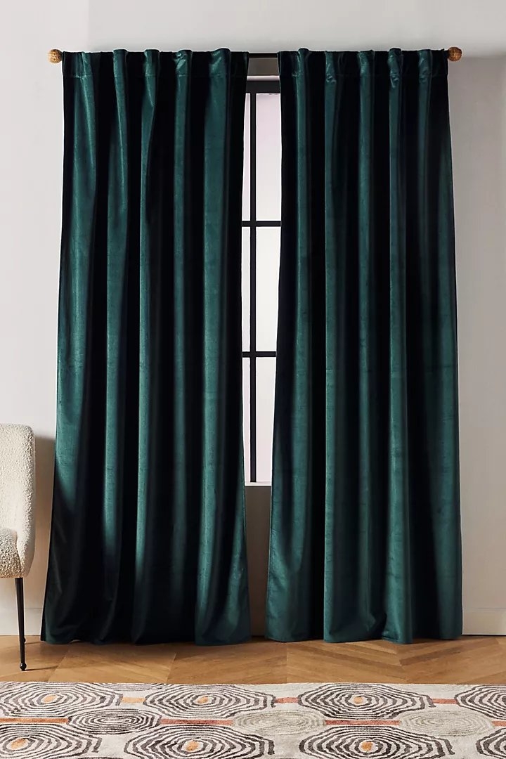 Velvet Louise Curtain - Image 1