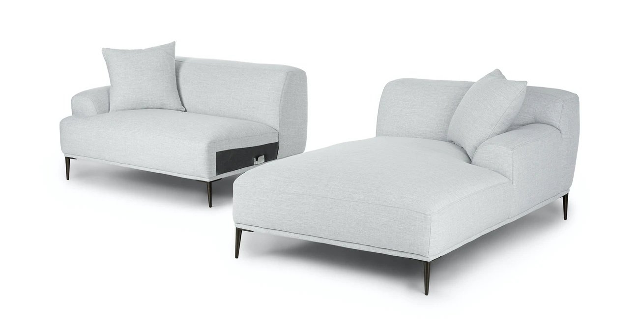 Abisko Mist Gray Right Sectional - Image 2