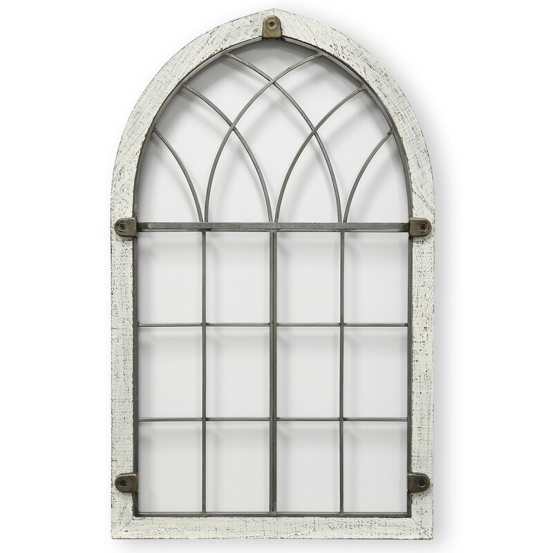 Colonial Window Arch Panel Wall Décor - Image 0