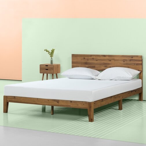 Tara Platform Bed Queen - Image 1