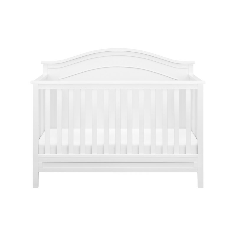 Charlie 4-in-1 Convertible Crib, white - Image 0