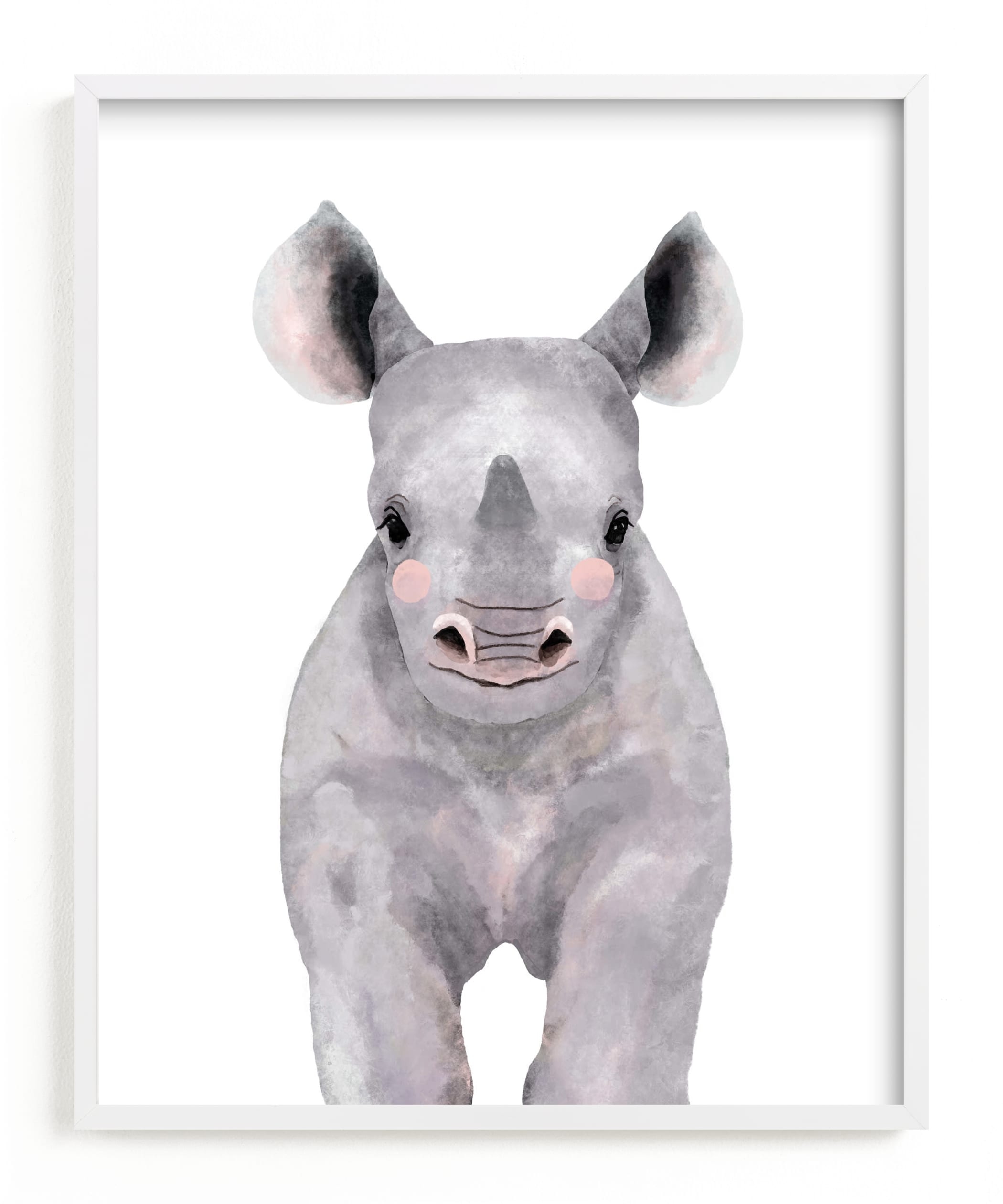 Baby Animal Rhinocerous - 16x20 - Image 0