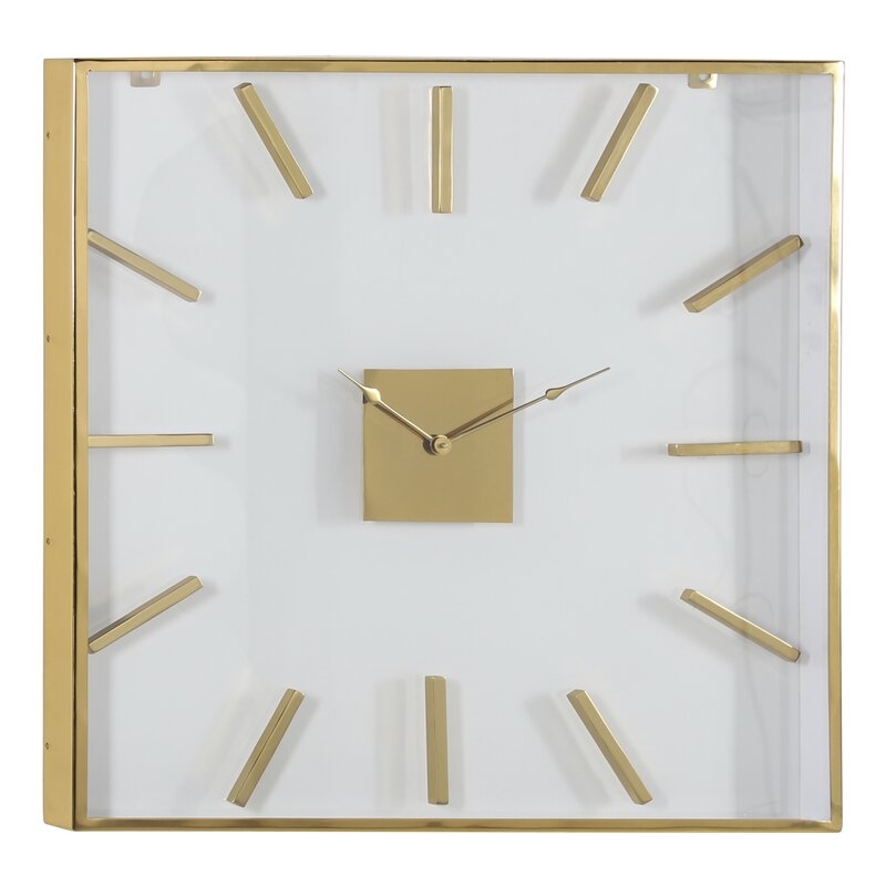 Oversized Sahar 30.12" Wall Clock - Image 1