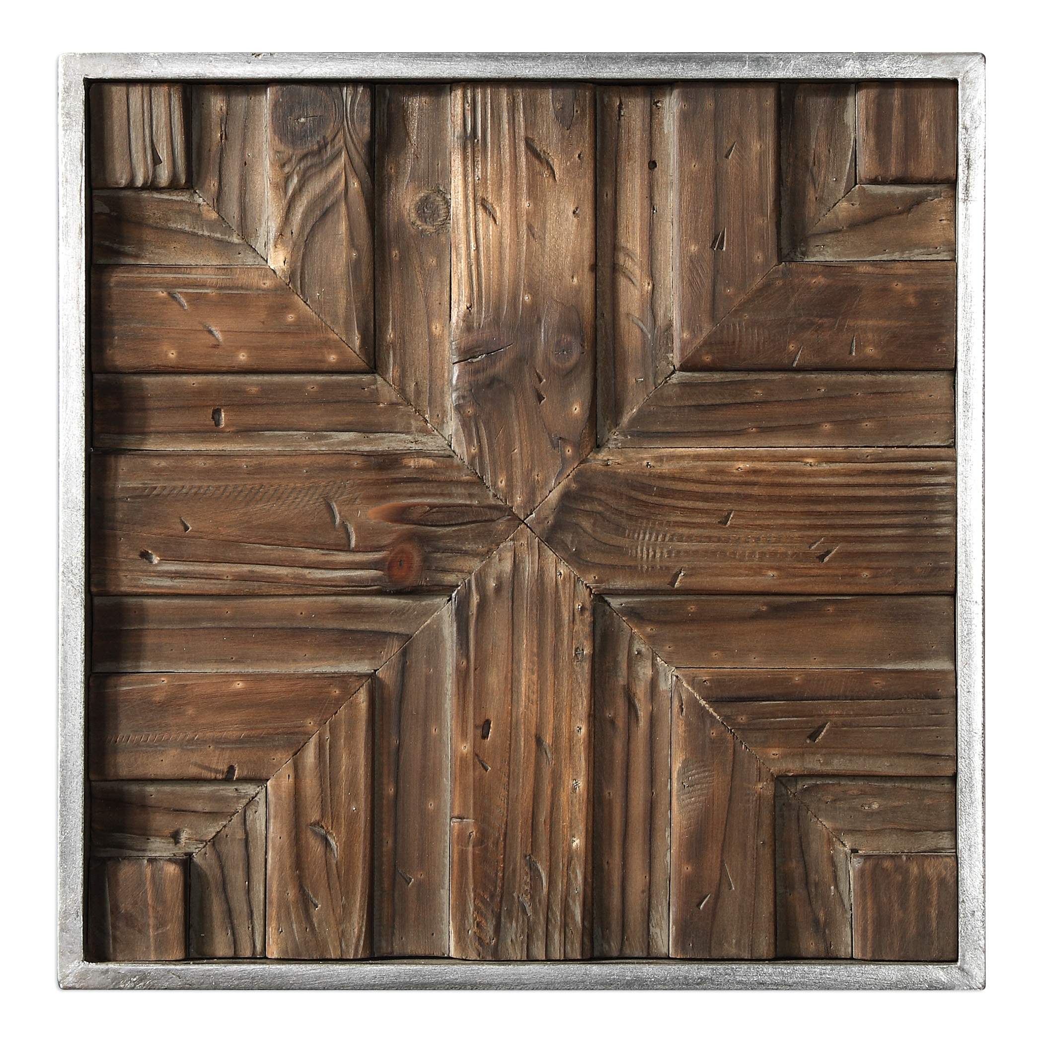 Bryndle Rustic Wooden Squares S/9 - Image 1