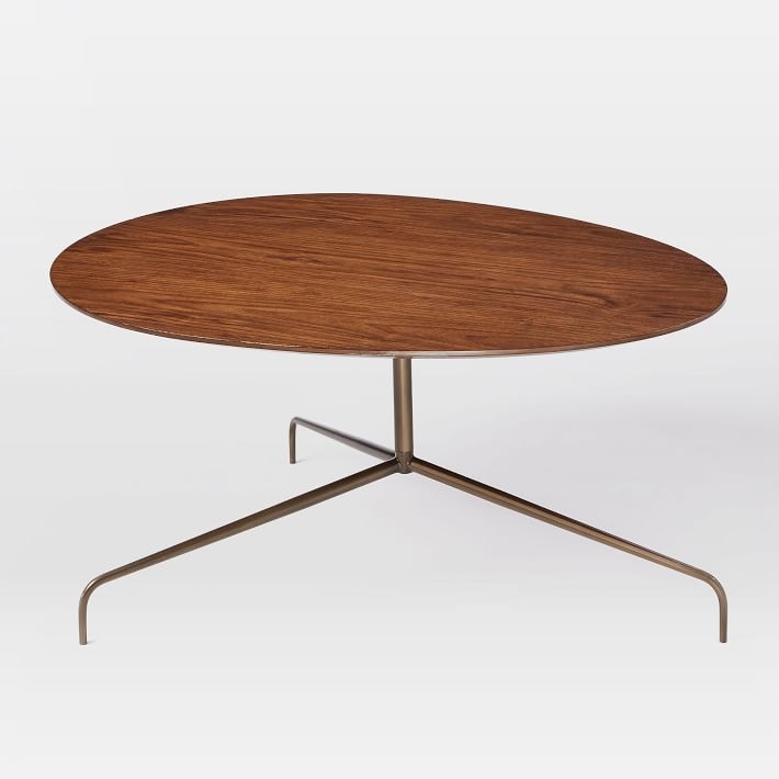 Olson Coffee Table - Dark Walnut / Falcon Bronze - Image 0