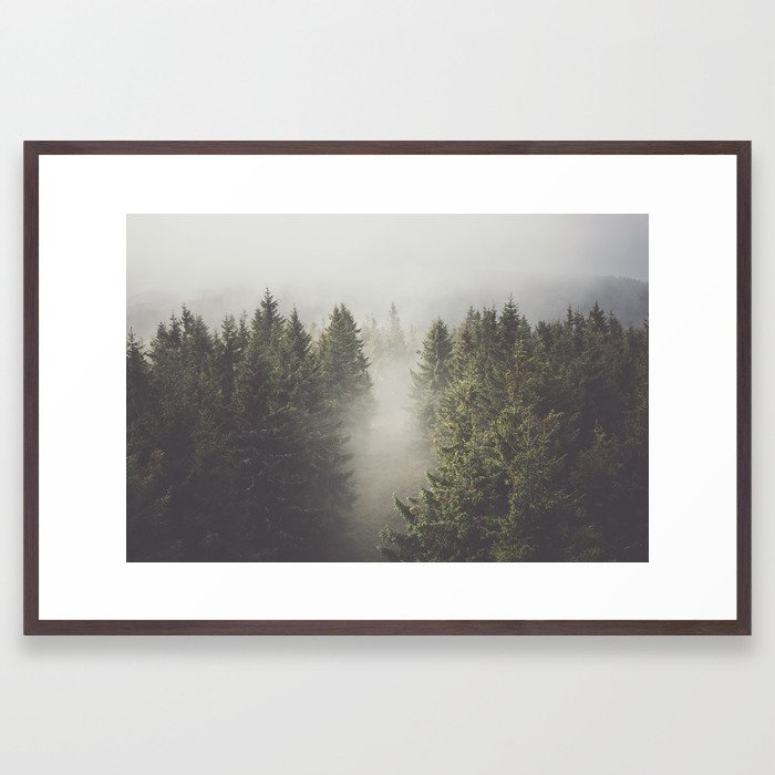 My misty way - Landscape and Nature Photography Framed Art Print - Image 1