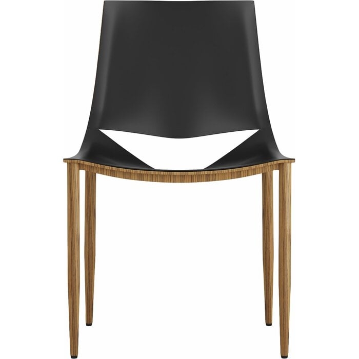 Sloane Leather Upholstered Side Chair - Image 0