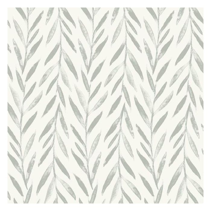 Willow Peel and Stick Wallpaper - Gray - Image 0