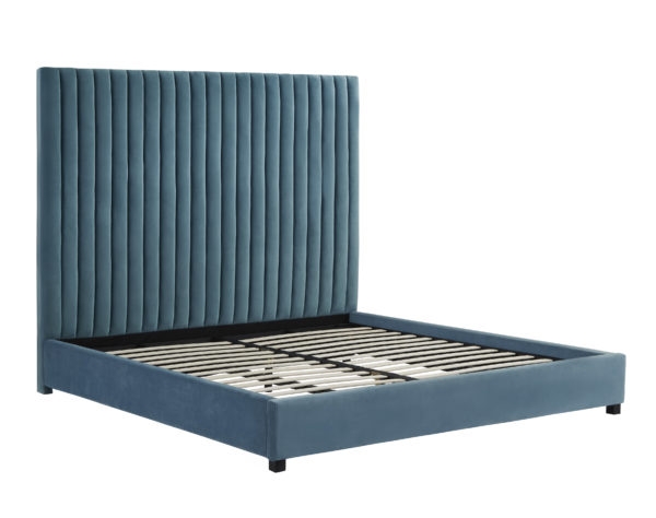 Arabelle Sea Blue Bed in Queen - Image 3