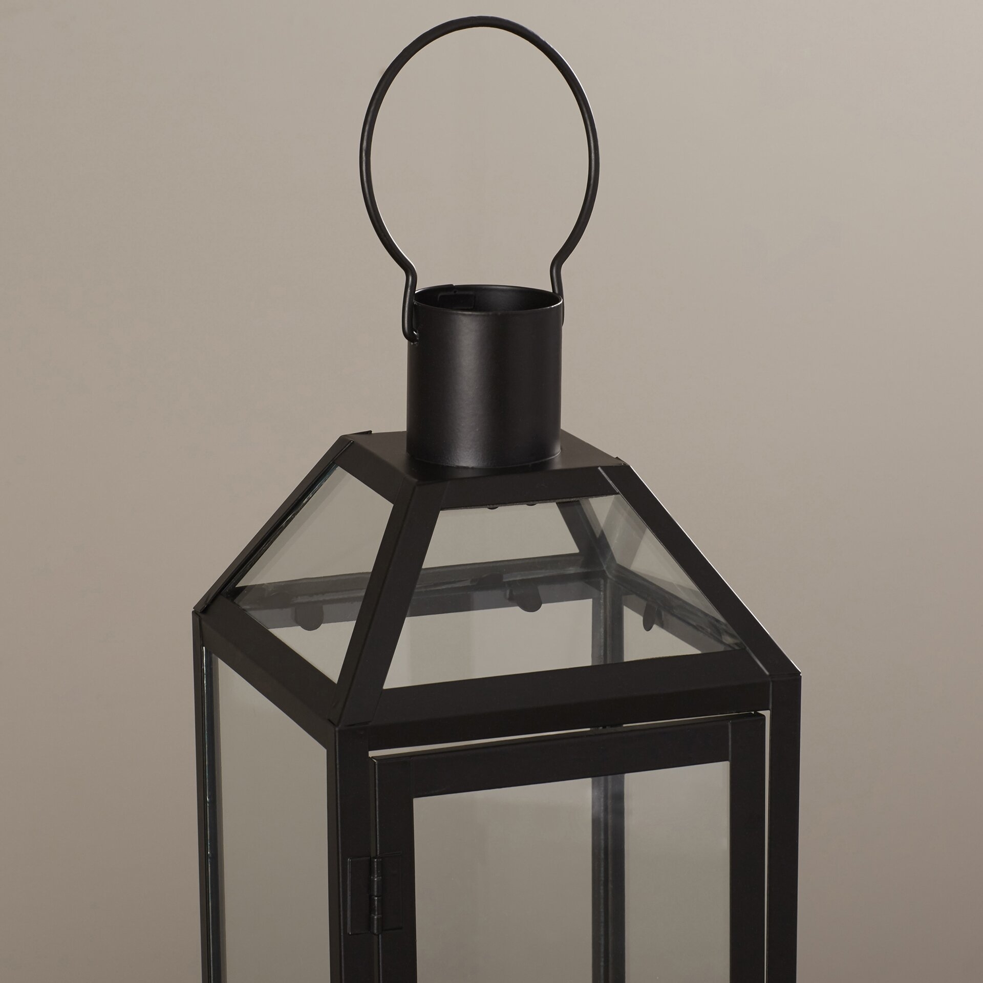 Tabletop Lantern, Black - Image 3