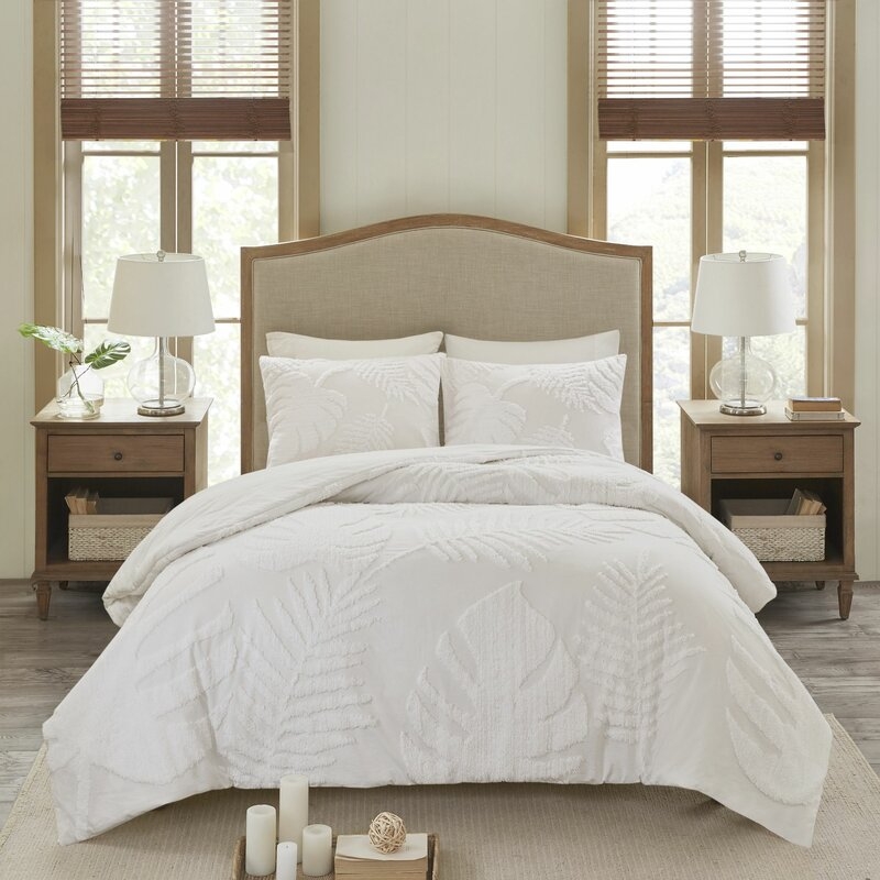 Barron Tufted Palm Comforter Set, King/Cal. King - Image 2