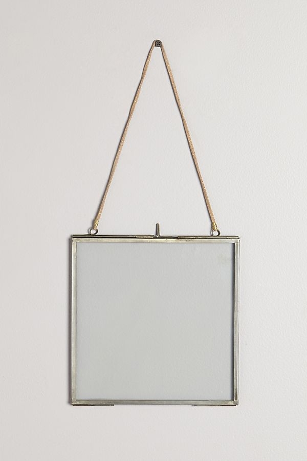 Viteri Hanging Frame - Light Gray 8" x 8" - Image 0