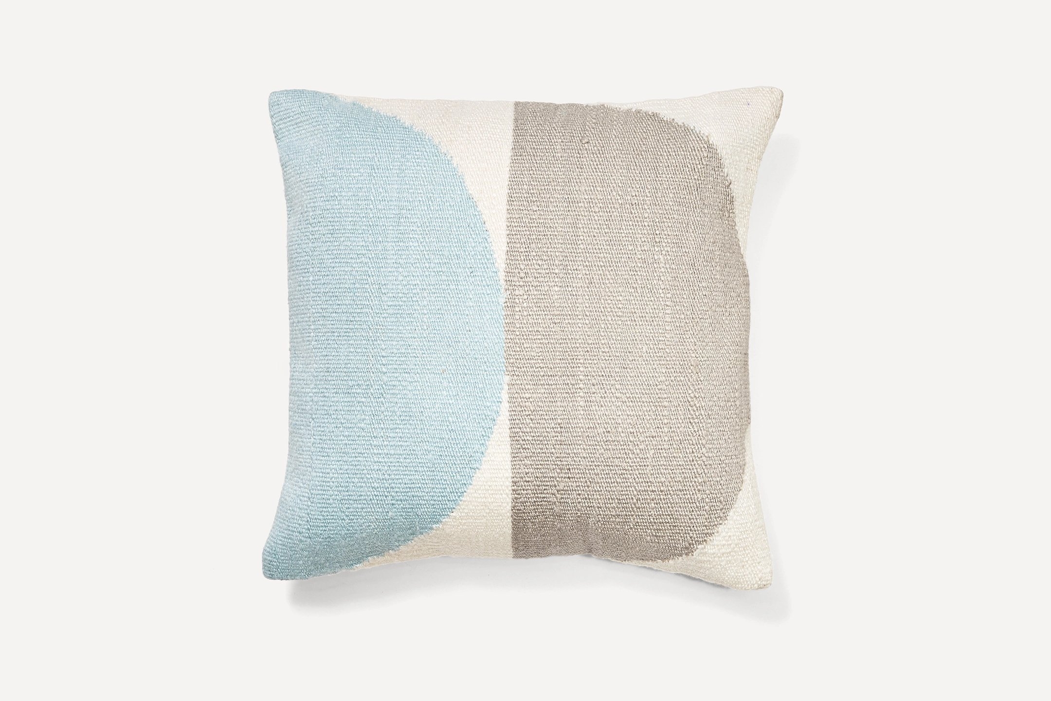 Ice Geometric Circles Pillow Cover (includes pillow insert) - Image 0
