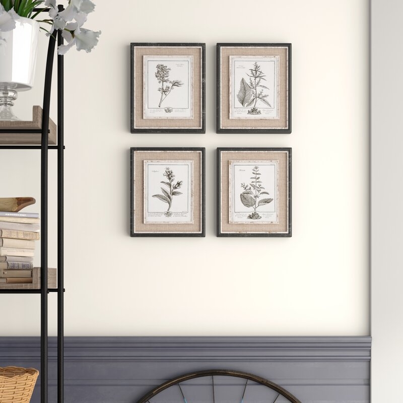 'Ladouceur' 4 Piece Picture Frame Gallery Wall Set Set - Image 0