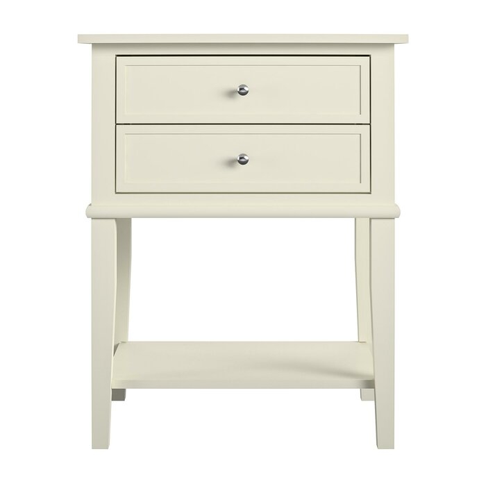 Dmitry 2 Drawer End Table - Image 0