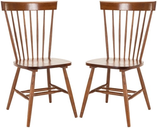 Parker 17''H Spindle Dining Chair (Set Of 2) - Natural - Safavieh - Image 0